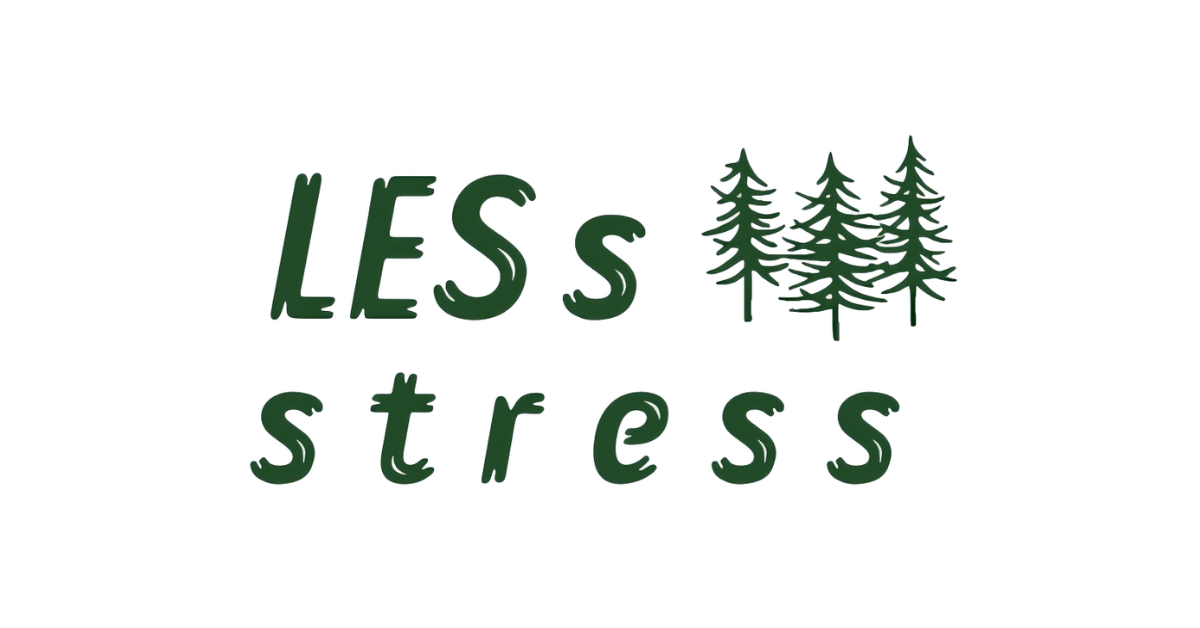 less stress logo Facebook Ad