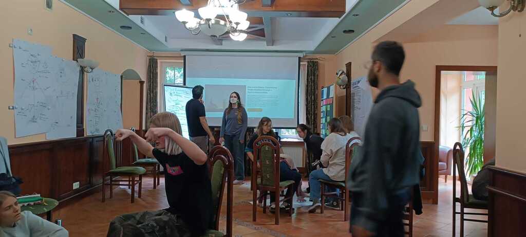 Presentation of Not Just a Game project results to local professionals