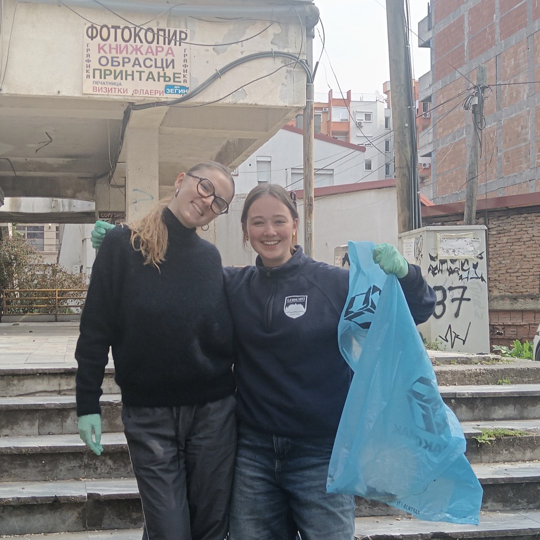 Zaneta Kobiliakova, ESC volunteer at VCS in Skopje, North Macedonia