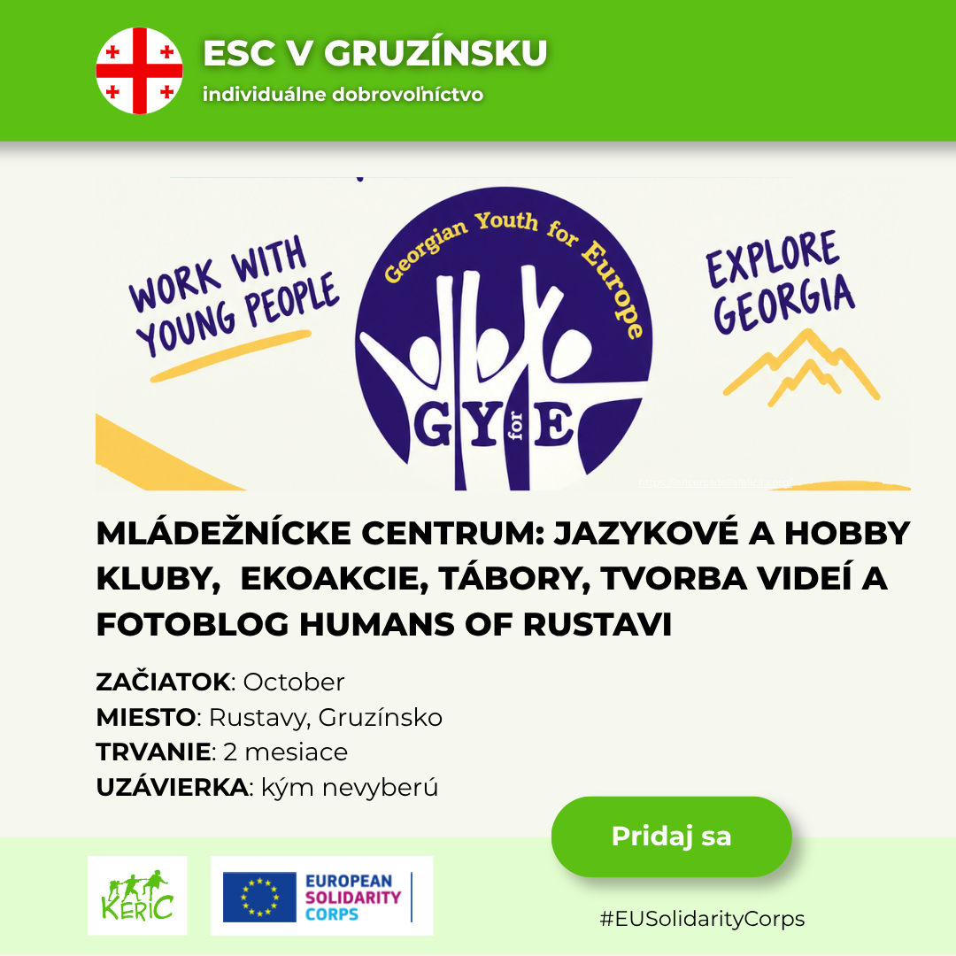 ESC v Gruzínsku 1080 x 1080 px