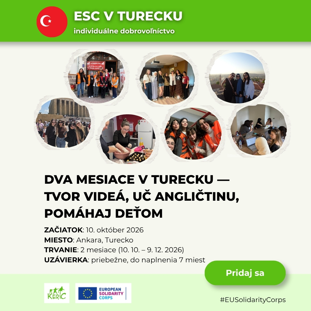 Voluntary Steps ESC project Ankara Turkiye October December 2026