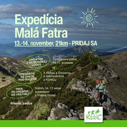 Expedícia Malá Fatra 2026 1080 x 1080 px