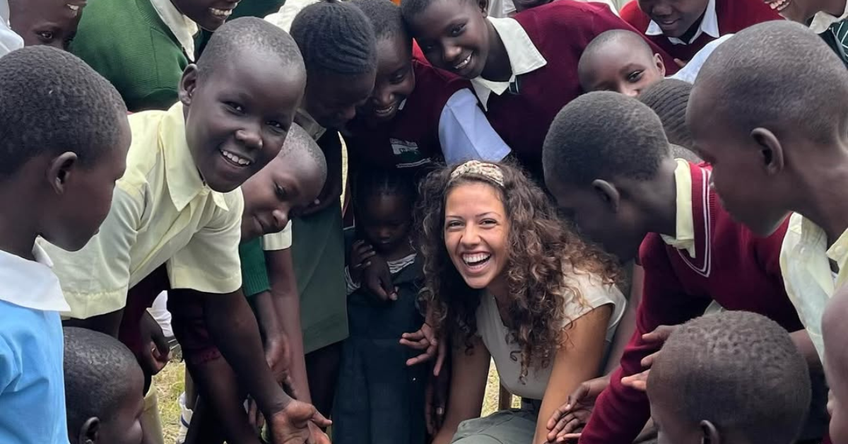 Sharon's adventure in Kenya