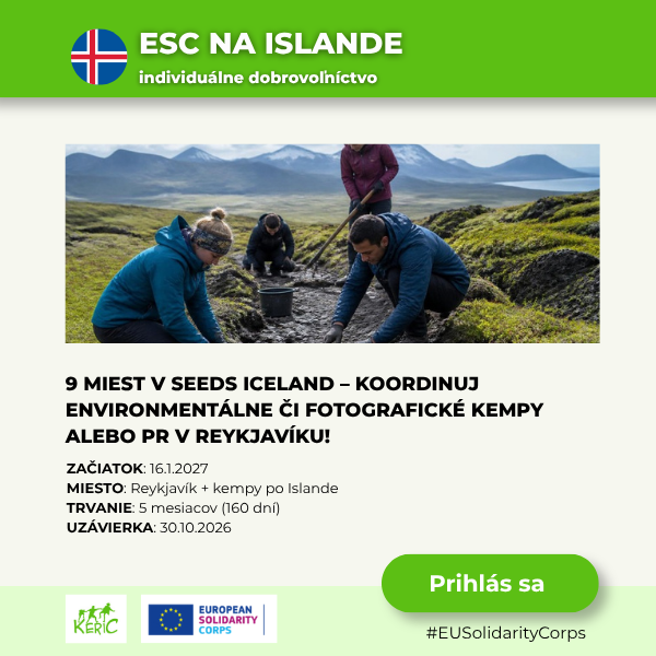 ESC volunteering in Iceland with SEEDS