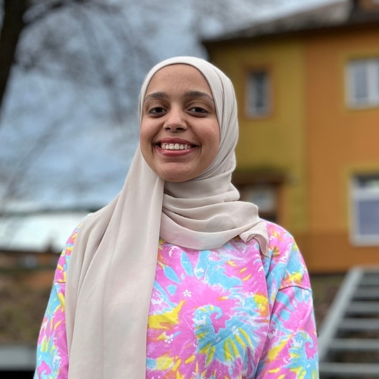 Dalia Sabry – portrét dobrovoľníka